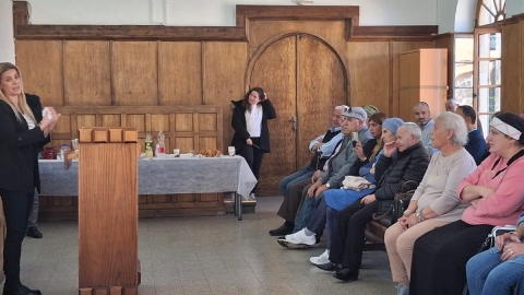 תערוכת אמנות של נשות קריית שמונה נחנכה בבית משפט השלום בירושלים (6).jpg