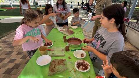 קיימנו פעילות מתוקה ומגבשת להורים ולילדים ברובע יובלים