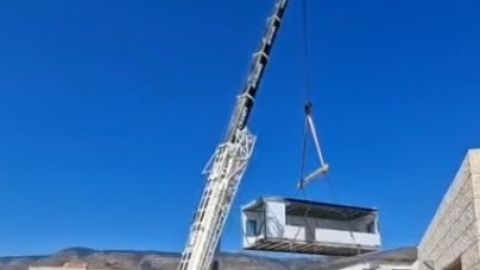 השלמנו את הצבת מבנה בית הכנסת ביובלים והמשכנו בהשלמות האחרונות לקראת סיום העבודות