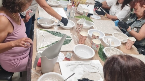 המחזור השני של פרויקט ״חאן ארט״ לאזרחים הוותיקים שלנו יצא לדרך