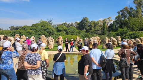 4. יצאנו לטייל עם ותיקי קריית שמונה בשני טיולים חווייתיים בגליל